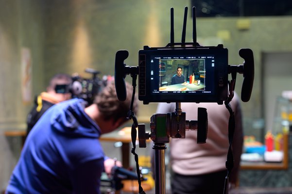 Snemanje filma Fantasy v režiji Kukle. Foto Katja Goljat