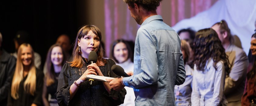 Režiserka Ester Ivakič - Foto: Darja Stravs Tisu za Cankarjev dom