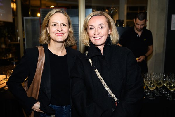 Direktorica EAVE Kristina Trapp in direktorica SFC Nataša Bučar - Foto: Katja Goljat in Matjaž Rušt