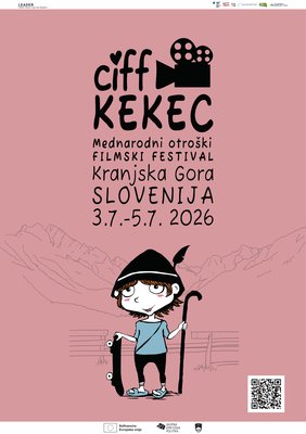 The festival's visual identity was designed by illustrator Sara Filipovič