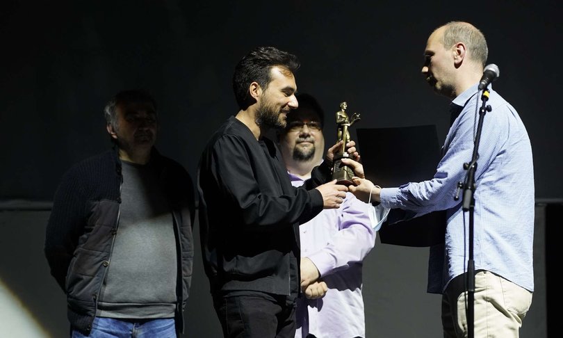 Podelitev glavne nagrade režiserju Ivanu Ikiću za film Oaza - Foto: FEST