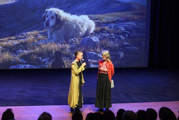 Petra Seliškar v pogovoru z moderatorko Ano Ličina - Foto: Domen Pal