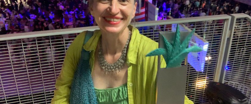 Režiserka Petra Seliškar z nagrado - Foto: osebni arhiv režiserke
