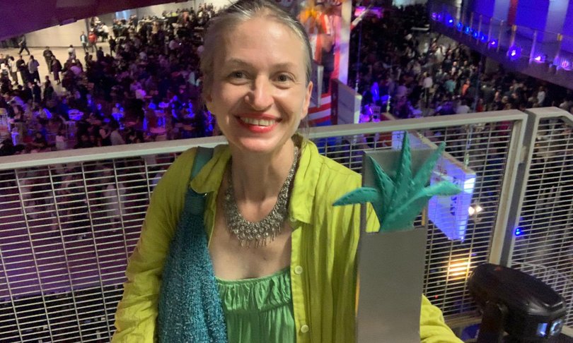 Režiserka Petra Seliškar z nagrado - Foto: osebni arhiv režiserke