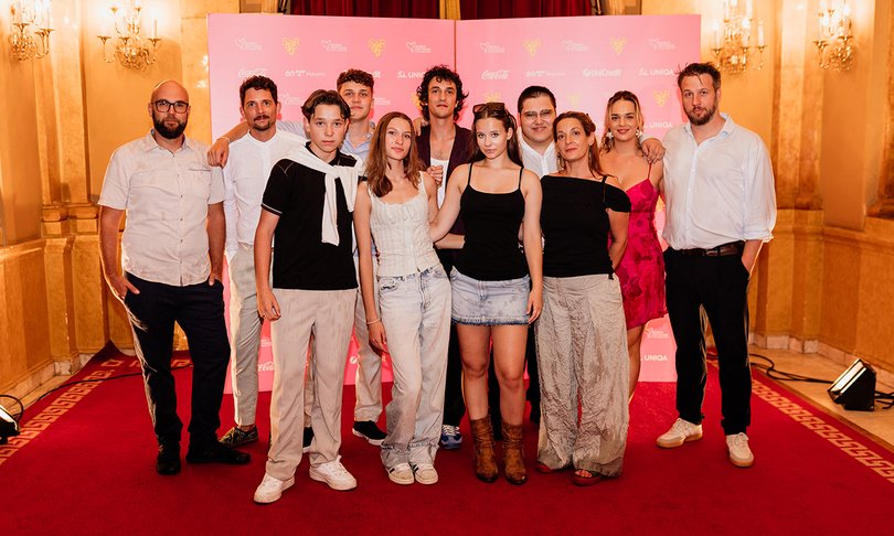 Ustvarjalci filma na svetovni premieri v Sarajevu - Foto: Filmski festival Sarajevo