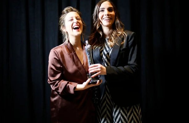 Urška Djukić and Émilie Pigeard  (photo EFA)